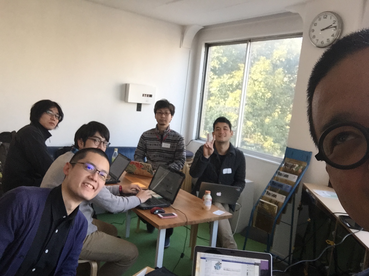 和やかな雰囲気でスタート :D